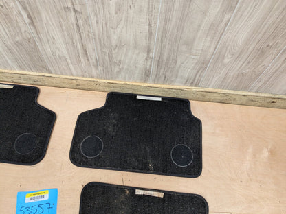 2017-2023 BMW M550i G30 Front Rear Left Right Mat Carpet Floor Mats SET 8090551 OEM BMW F90 G30 530 540 550 M5 Front Rear Left Right Carpet Floor Mats SET Black OEM