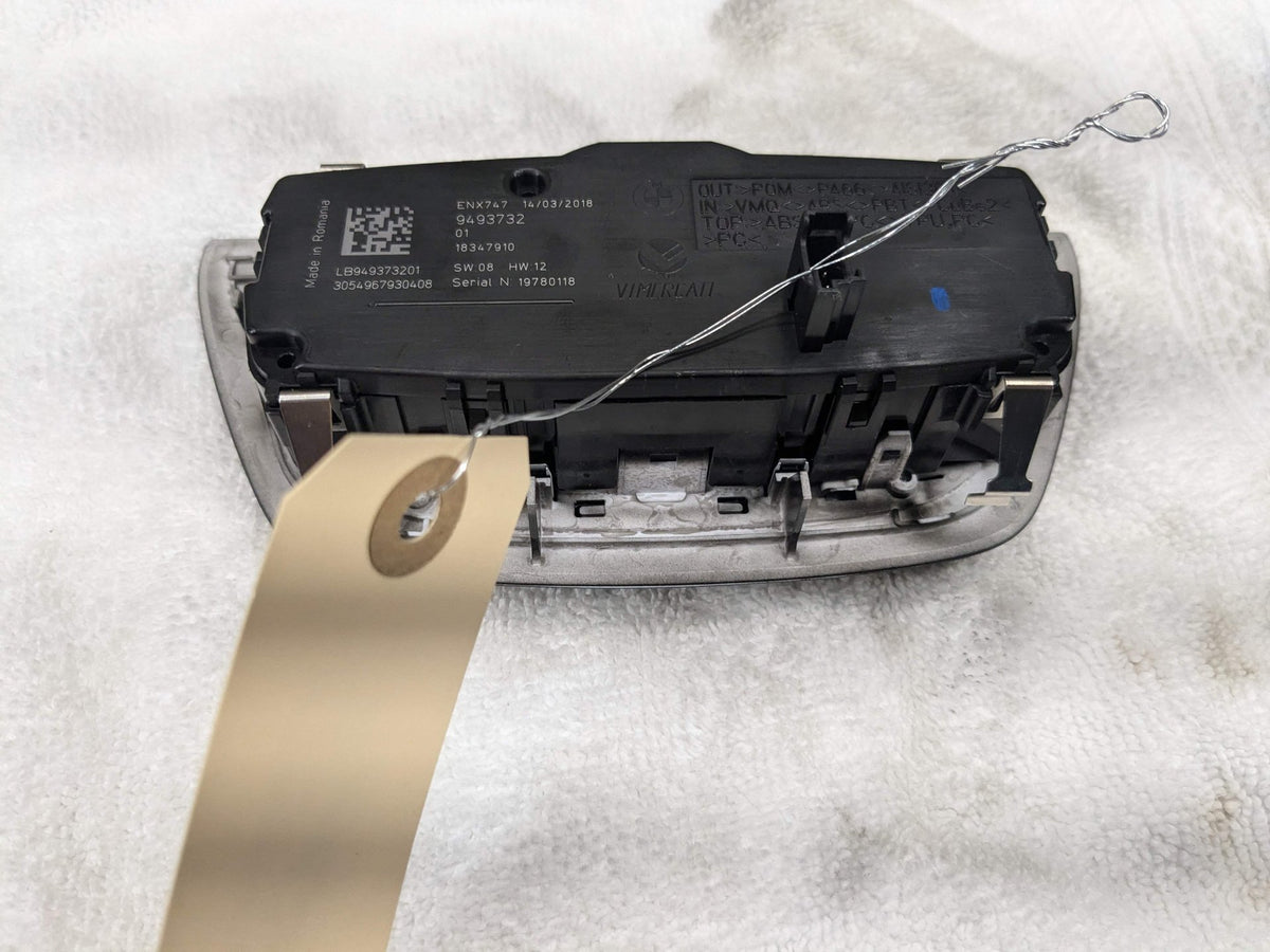 17-20 OEM BMW F90 M5 G30 G32 Headlight Switch Control Panel Light Module BLACK