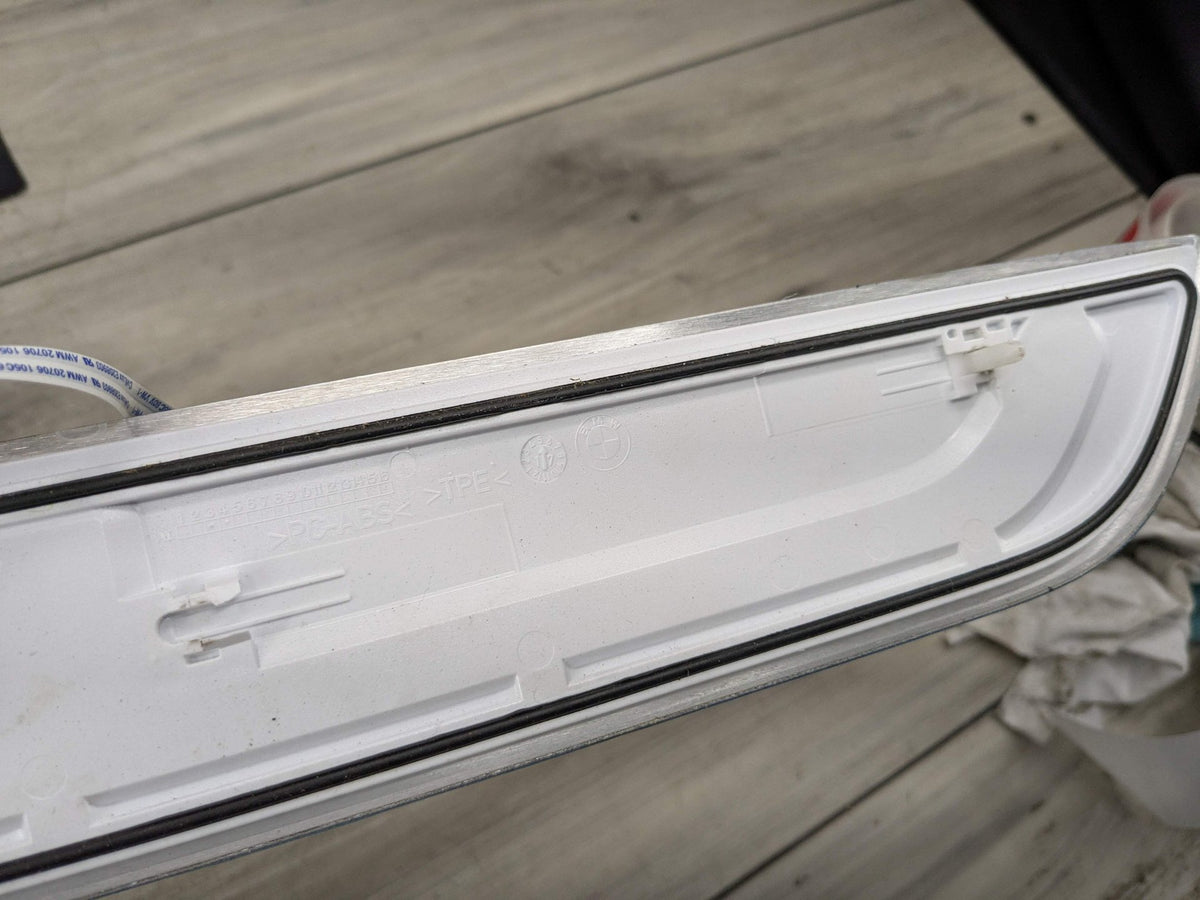 16-22 OEM BMW G12 OEM Rear Left Driver Door Sills M Trim Illuminated Entry Plate