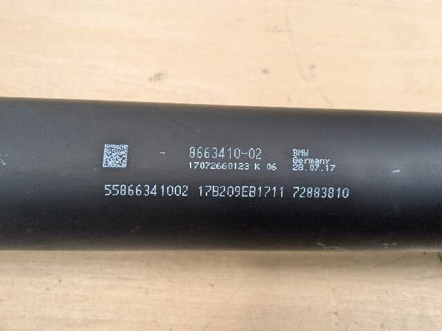 18-20 OEM BMW G30 M550 AWD Rear Drive Shaft Driveshaft Propeller