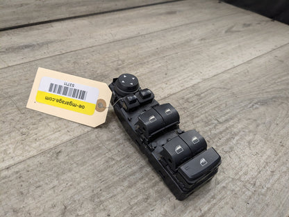 2011-2016 BMW 528i F10 Front Left Driver Door Master Window Switch 9241955 *OEM BMW F06 F07 F10 M5 M6 Main Window Switch Control w/ Folding Mirrors OEM
