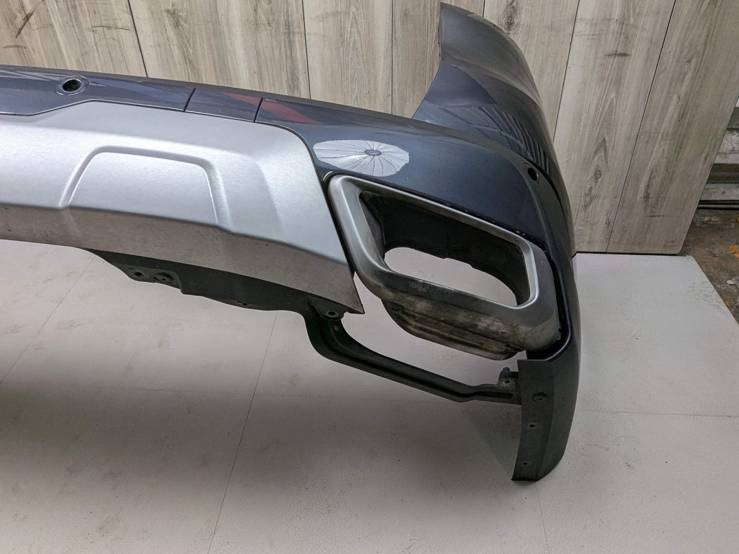 DENT* 19-23 OEM BMW G05 X5 Rear Bumper Cover Panel w/ Diffuser COMPLETE Gray C27 Grey Arktikgrau Brillanteffekt Metallic (C27)