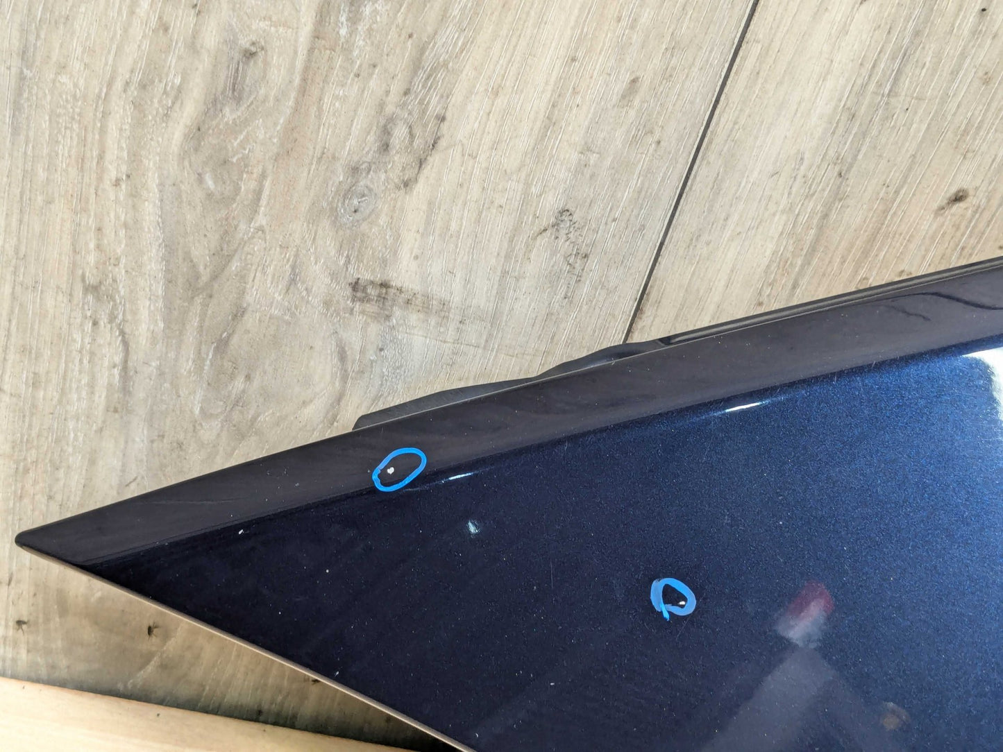 11-16 OEM BMW F10 528 535 550 Left Driver Side Fender Panel Blue A89 IMPERIALBLAU BRILLANTEFFEKT METALLI (A89)