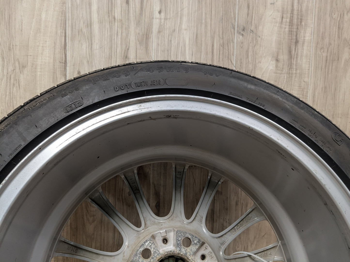 OEM BMW F01 F02 F07 740 750 760 FRONT Rim Wheel 19x8.5 ET25 M V-Spoke Style 302