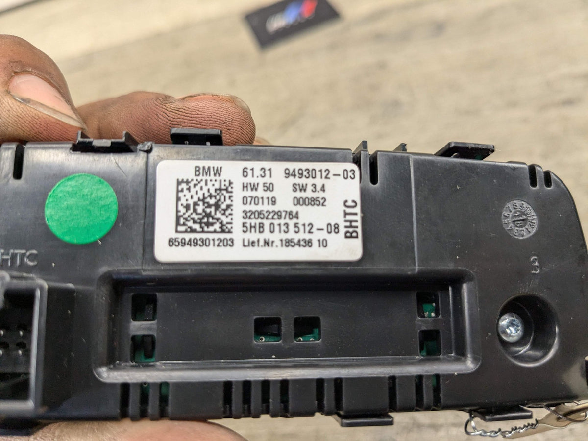 OEM BMW G20 G22 G23 G26 G80 G82 G83 Rear AC Air Climate Control Switch Module