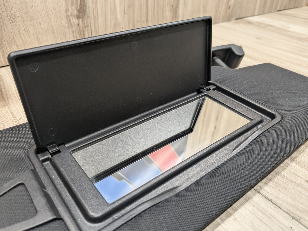 OEM Mercedes W212 E350 E550 Front Right Passenger Interior Sun Shade Visor Black