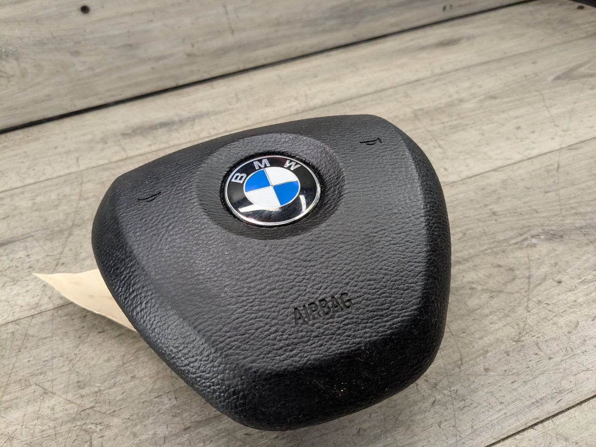OEM BMW F15 F25 F26 X3 X4 Front Driver SPORT Steering Wheel Airbag Air Bag Black