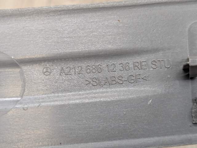 OEM Mercedes W212 E350 E550 Front Rear Left Right Door Sill Scuff Cover SET