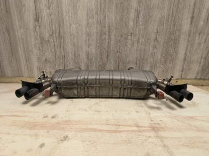 16-19 OEM BMW G11 G12 750i 750iX Engine N63R Rear Exhaust Pipe Muffler M SPORT