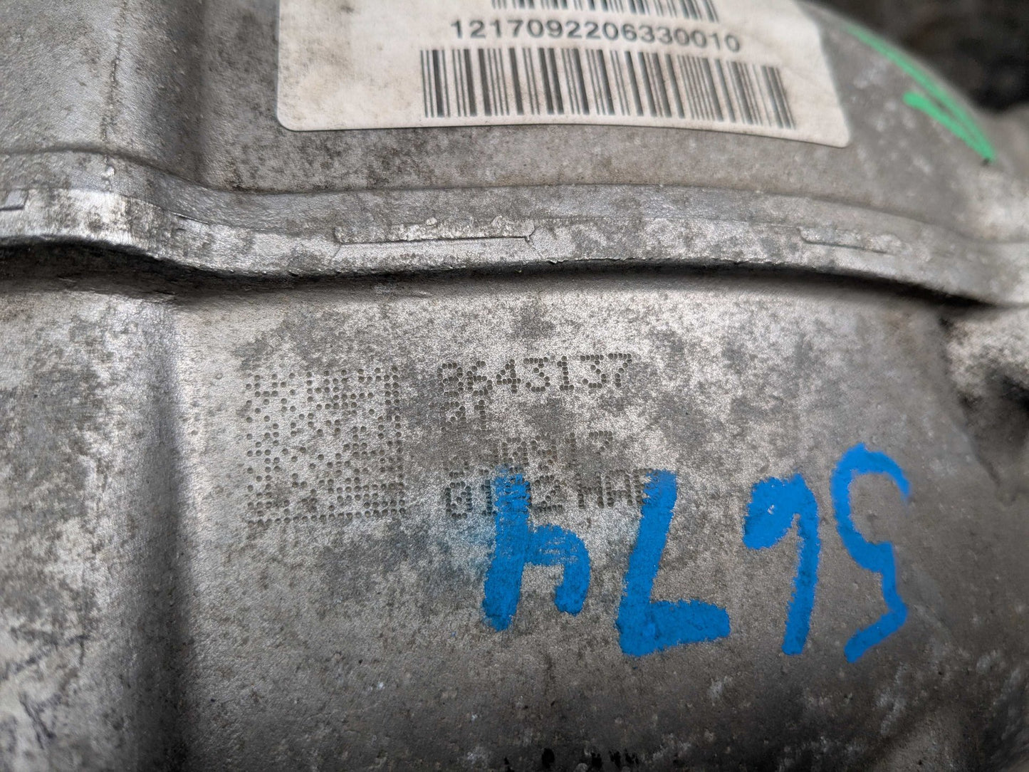 2018 BMW X3 G01- Rear Axle Carrier Differential