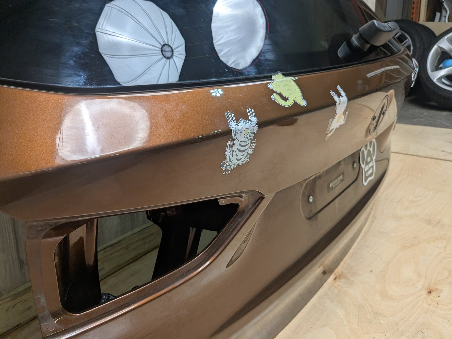 16-22 OEM BMW F48 X1 28i 28iX Rear Liftgate Tailgate Trunk Lid Door Shell Bronze Black Black-sapphire Metallic (475)