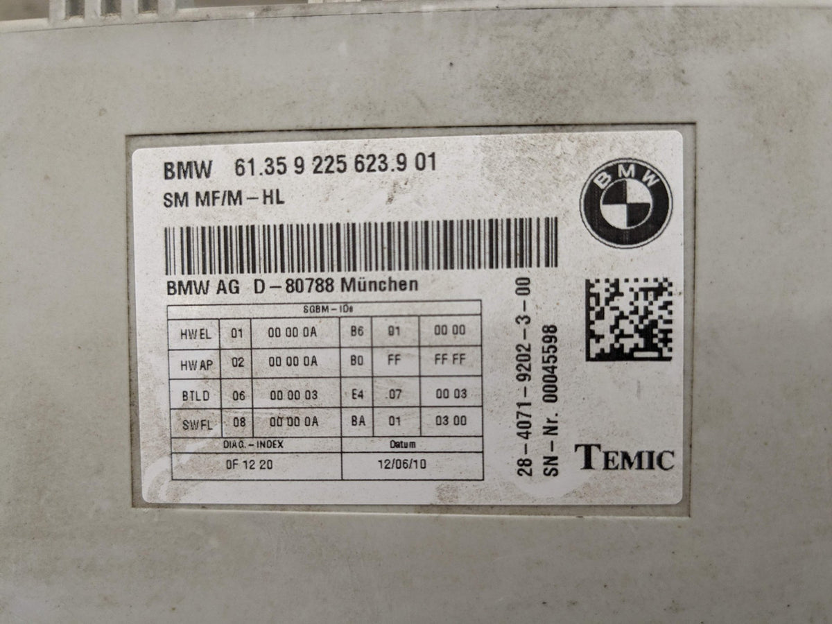 OEM BMW F01 F10 528 535 550 750 Front Left Right Seat Memory Control Module