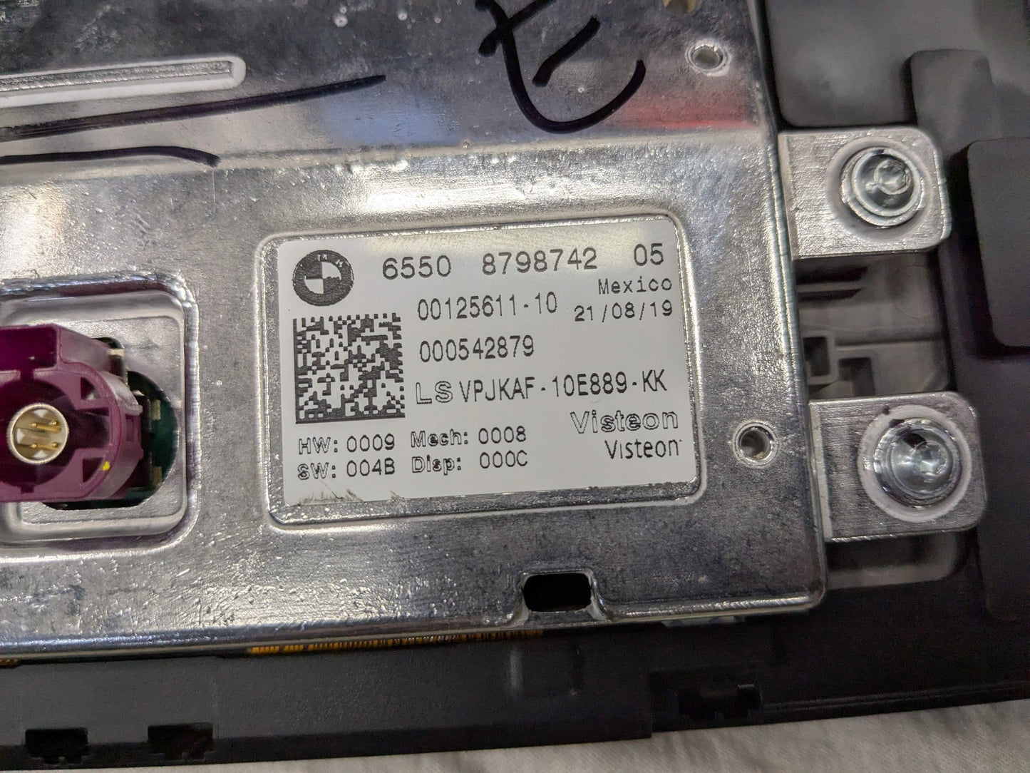 Monitor Display Screen 19-21 OEM BMW G20 330 M340 Dash Center Display NBT Navigation Screen Monitor
