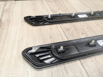 2020-2024 BMW X3 F97 Front Left Right Scuff Plate Door Sill SET 7393397 OEM