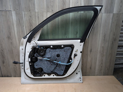 18-24 OEM BMW F97 G01 X3 X3M Front Right Passenger Door Shell Panel White 300 ALPINWEISS III (300)