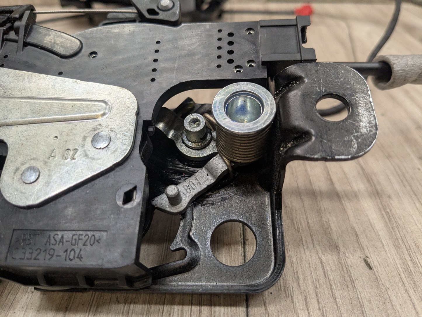 2016 BMW 750i G12 Liftgate Trunk Lid Liftgate Lock Latch Actuators SET 7441014 16-22 OEM BMW G11 G12 740 750 M760 Trunk Lid Power Lock Drive Actuator