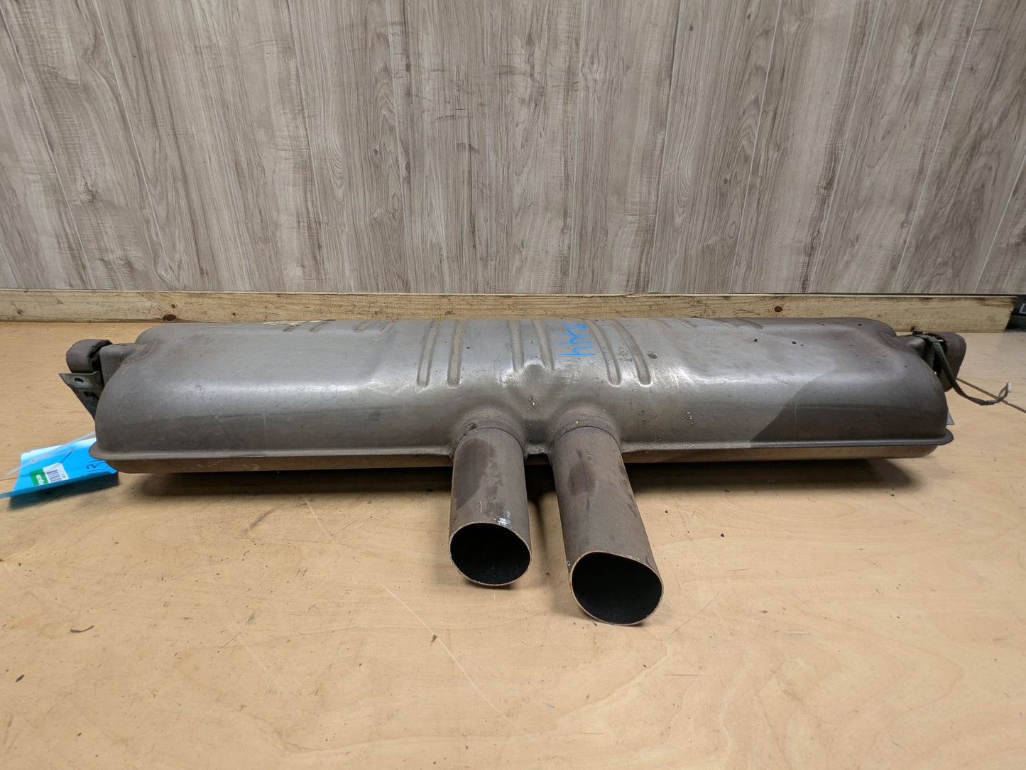 10-14 FOR BMW E70 E71 X5M X6M S63 Rear Exhaust Muffler w/ Dual Tips