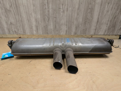 10-14 FOR BMW E70 E71 X5M X6M S63 Rear Exhaust Muffler w/ Dual Tips