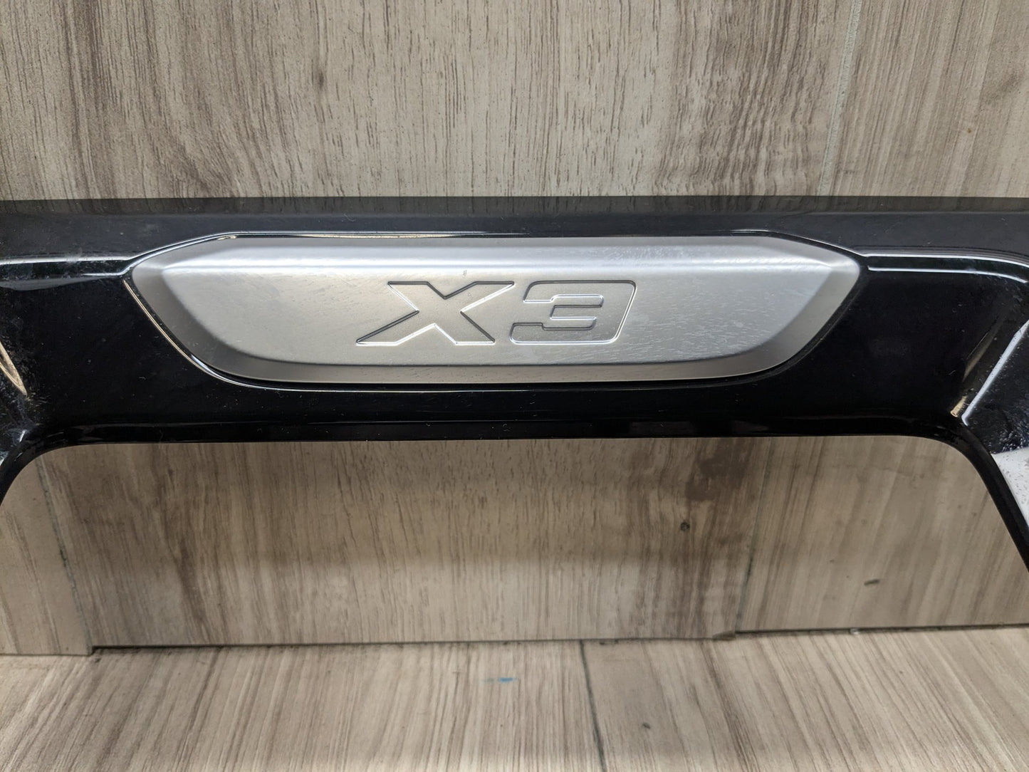 18-21 OEM BMW G01 G02 X3 X4 Center Console Interior Trim Oak Dark High Gloss