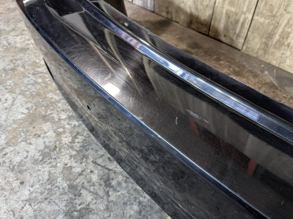 2012 750 F02 Rear Bumper Cover Black Black Sapphire Metallic (475)