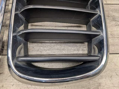 OEM BMW F16 X6 Front Left Driver Side Upper Bumper Kidney Grill Grille Chrome