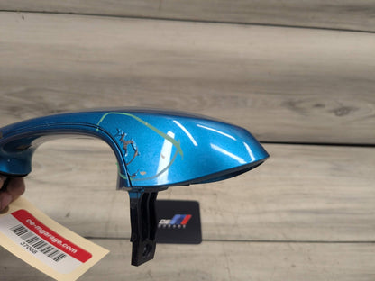 20-24 OEM BMW F44 228 M235 REAR Left Driver Door Handle COMFORT ACCESS Blue C1G