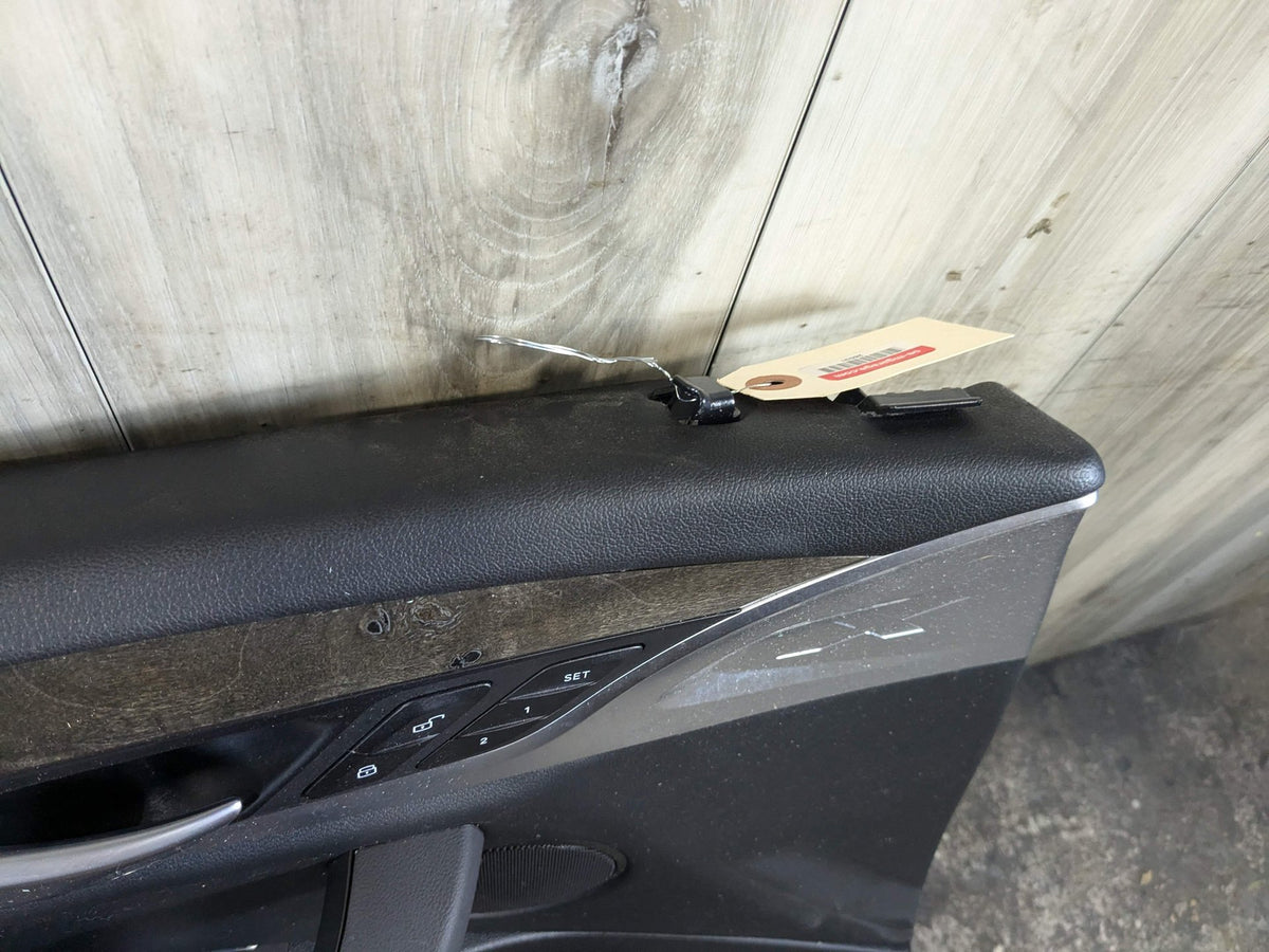 2020 BMW X3 G01- Front Left Driver Interior Door Panel Card