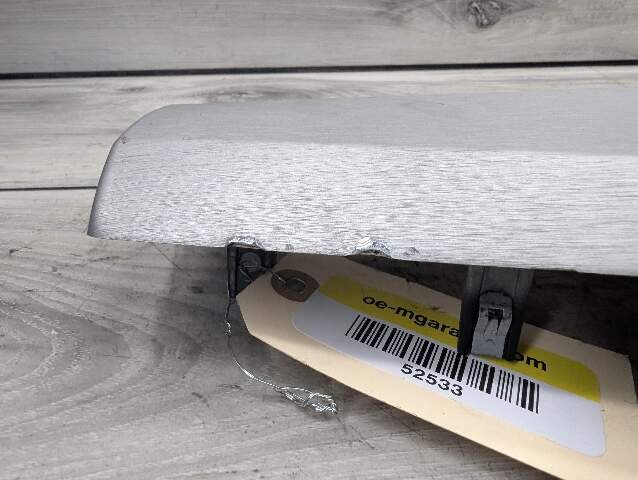 *OEM BMW Center Console Dash Panel Interior Trim Aluminum