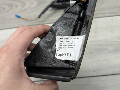 OEM BMW F01 F02 750 Front Left Right Door Sound Speaker Tweeter w Cover PAIR