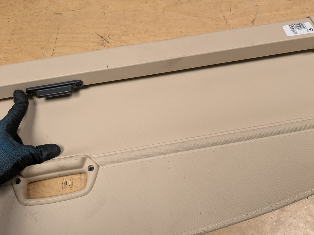 18-23 OEM BMW G01 X3 Rear Trunk Cargo Luggage Sliding Shade Roller Cover Beige