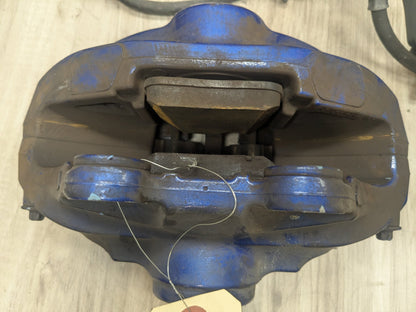 14-20 OEM BMW F22 F23 M235 M240 Front Rear Brake Calipers Brembo SET Blue