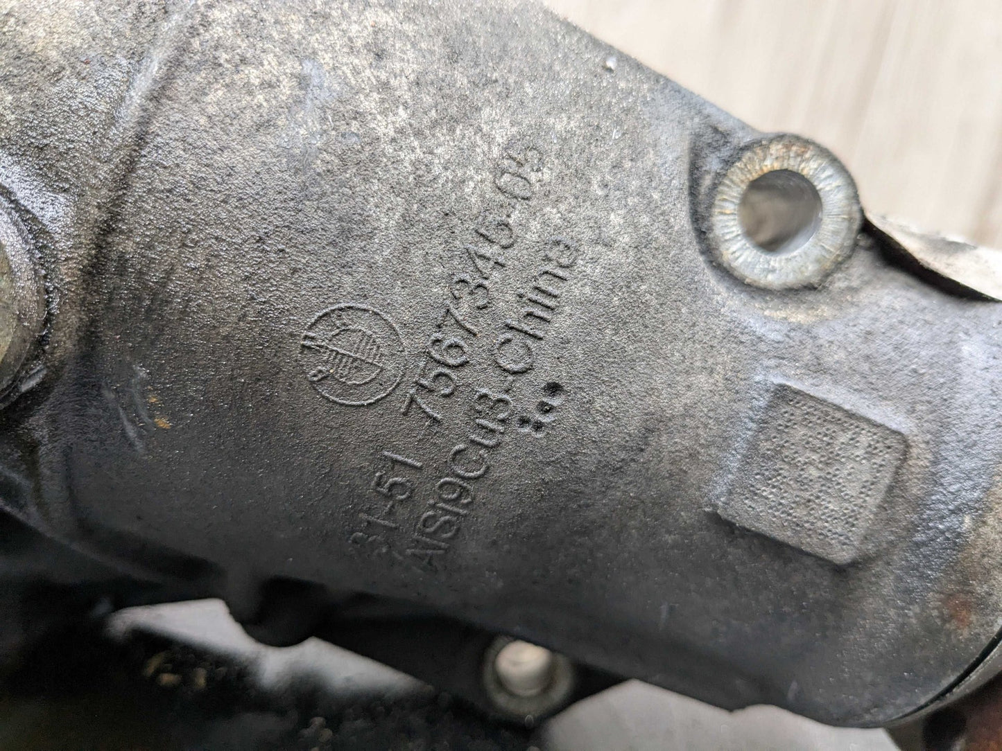2014 BMW 428i F32 Front Axle Carrier Differential 7590898 OEM BMW F30 F32 F33 F36 N20 N26 N55 Front Differential Axle Gearbox Carrier 3.15