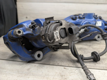 17-23 OEM BMW G30 540 M550 Front Rear Left Right Brake M SPORT Calipers SET Blue