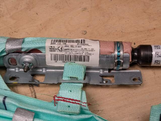 14-18 OEM BMW F15 F85 X5 X5M Right Passenger Roof Head Curtain Air Bag Airbag