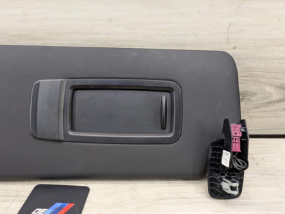 2022 BMW M340i G20 Front Left Driver Sun Visor 8092727 19-24 OEM BMW G20 G80 330 M340 M3 Left Driver Side Interior Sun Visor Black