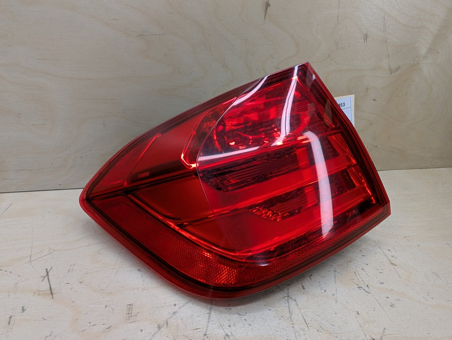 12-15 OEM BMW F30 F80 328 335 M3 Rear Left Driver Side Outer Tail Light Lamp