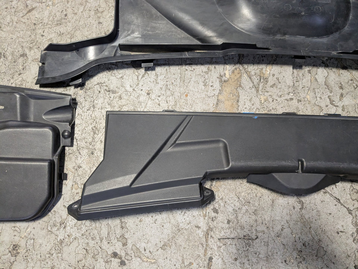 06-13 OEM BMW E90 E91 E92 E93 Cabin Air Filter Cowl Housing Lower Upper SET