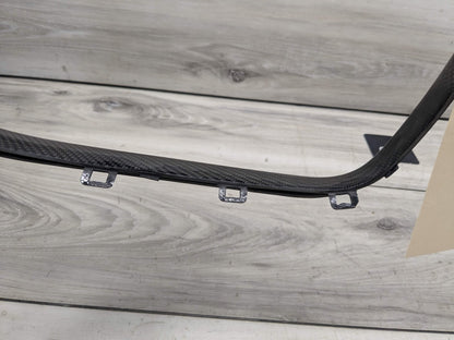 15-20 OEM BMW F87 M2 Left Driver Side Carbon Fiber Overlay Upper Kidney Grille
