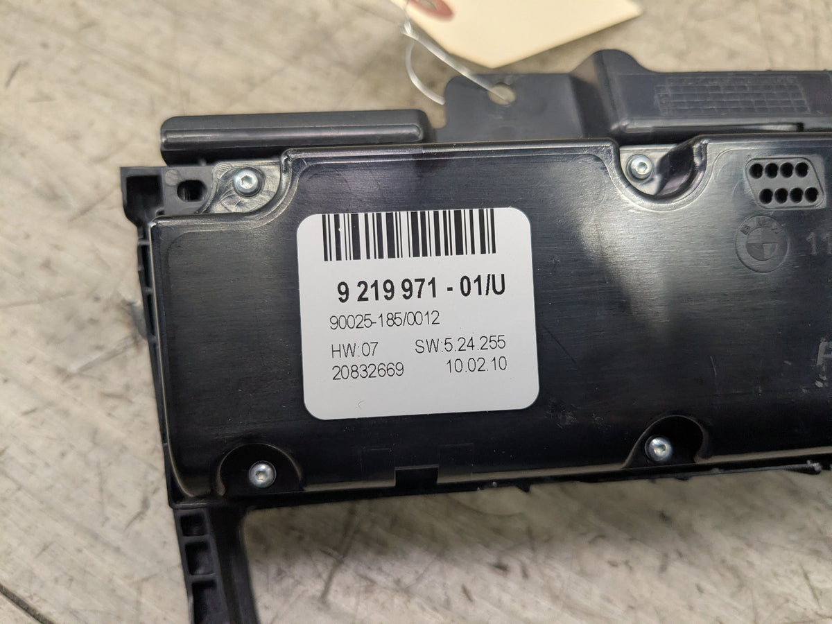 OEM BMW E70 E71 X5 X6 Front AC Temperature Climate Control Switch Unit