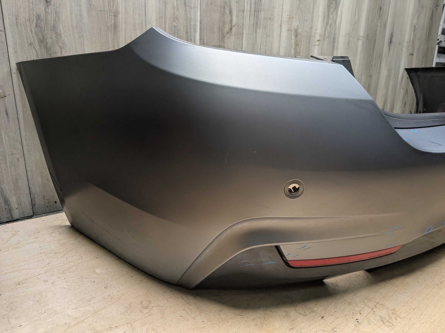 14-20 OEM BMW F36 428 430 435 440 M SPORT Rear Bumper Cover Panel Gray 490 SONDERLACKIERUNG (490)