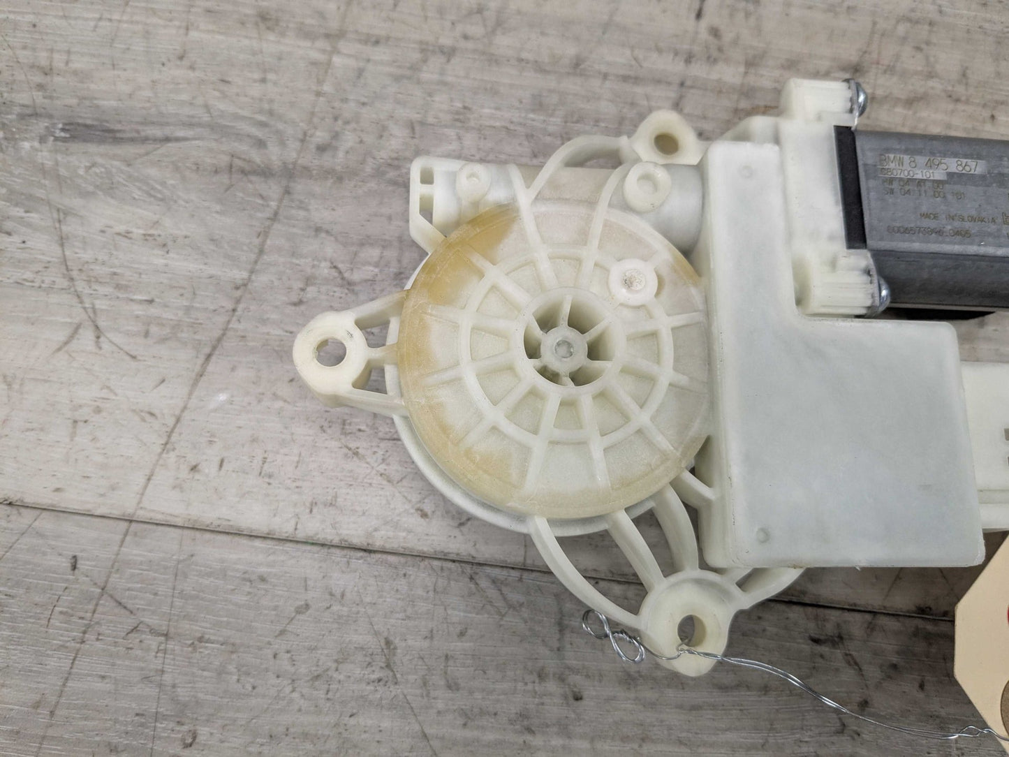 2019 BMW 330i G20 Rear Left Driver Door Window Glass Regulator Motor 8495867 19-24 OEM BMW G20 G80 330 M340 M3 Rear Left Driver Door Window Regulator Motor