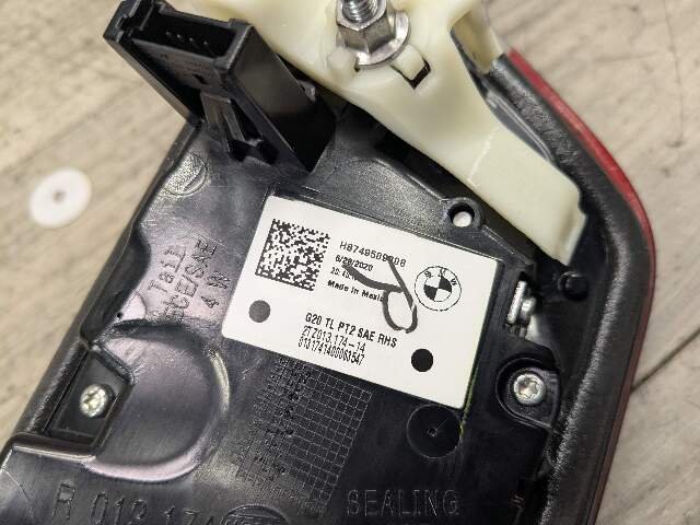 PRE-LCI OEM BMW G20 G80 330 M340 M3 Rear Right Passenger Inner Stop Tail Light