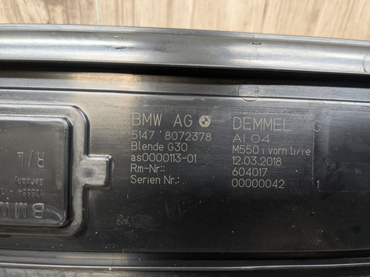 OEM BMW G30 530 540 M550 Front Rear Left Right Illuminated Door Sill Trim SET