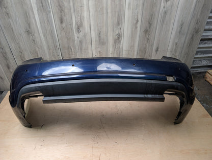 *10-13 OEM Mercedes A207 C207 W207 E350 E550 AMG Rear Bumper Cover w/ Diffuser Blue 890