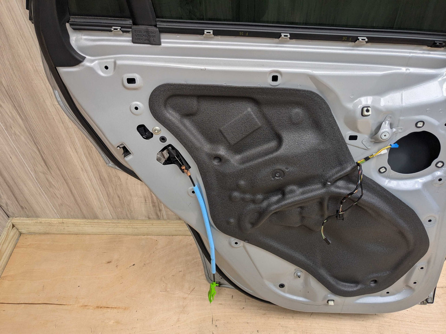 15-19 OEM BMW F16 X6 F86 X6M Rear Left Driver Door Shell Panel Silver A83 Silver GLACIERSILBER METALLIC (A83)