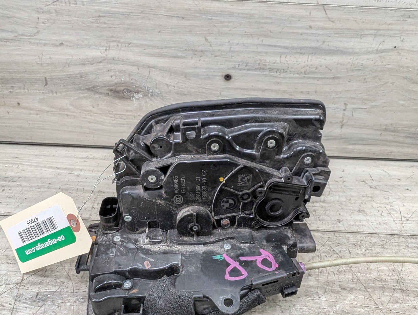 2017 BMW 740i G12 Rear Right Passenger Door Latch Lock Actuator w/ Soft Close 2581898 OEM BMW G12 740 750 B7 REAR RIGHT PASSENGER Door Lock Latch Actuator SOFT CLOSE