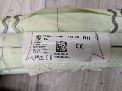 14-20 OEM BMW F32 F82 M4 Right Passenger Top Roof Head Air Bag Airbag Curtain