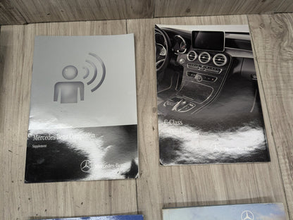 OEM Mercedes W205 CONVERTIBLE Owners Manual Operator Books COMPLETE