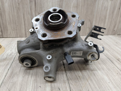 2018-2024 Audi S5 B9 Rear Left Driver Spindle Knuckle w/ Bearing 8W0505435 OEM
