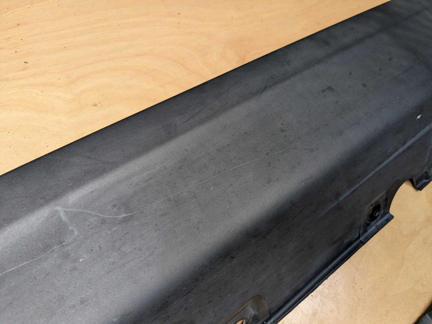 *14-18 OEM BMW F15 X5 Left Driver Side Skirt Rocker Panel Molding w/ Bracket